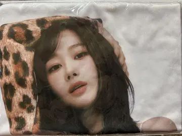 aespa aexis line 굿즈 슬로건 타월 지젤