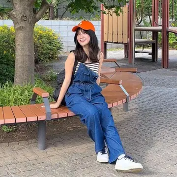 데님 스트랩 올인원 nugu