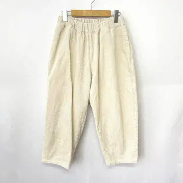 오로네 코듀로이 벌룬 팬츠 베이지