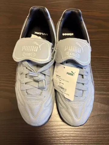 Puma King 그레이 스니커즈 박스 포함