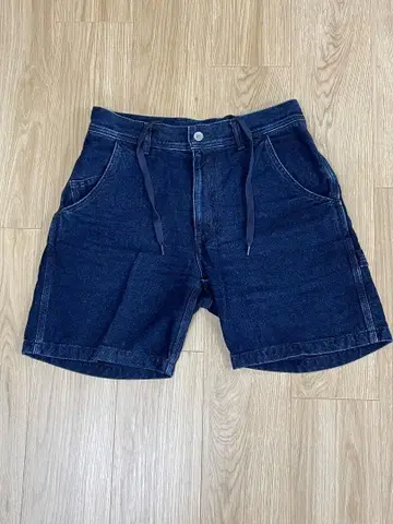 스노우피크 인디고 다크 블루 데님 숏팬츠