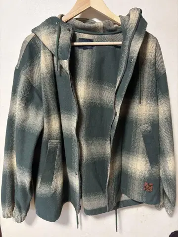새상품 [ HUF ] H STAR HOODIE SHACKET