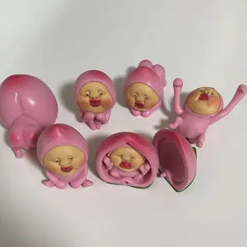 카쿠레모모지리 츠무츠무 피규어 6체 세트
