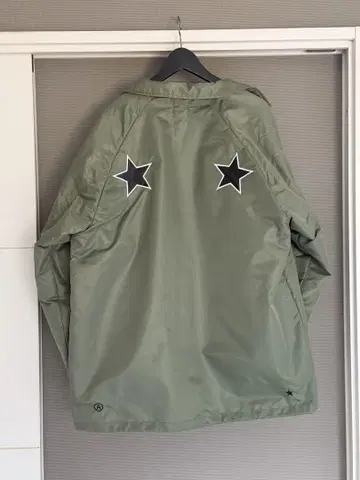 M&M 올리브색 나일론 자켓 XL