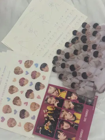 BTS 스티커 세트