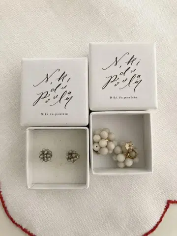 niki.du.poulain 알 귀걸이 캐치미 벌룬