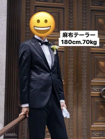 [ 아자부 테일러 ] 오더 블랙 턱시도 결혼식 1회만 착용