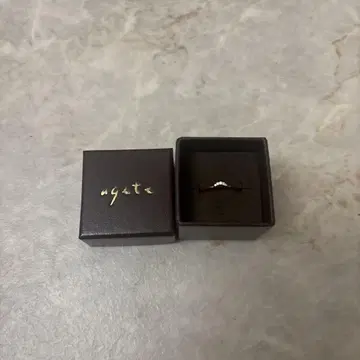 agate 심플 반지 10호