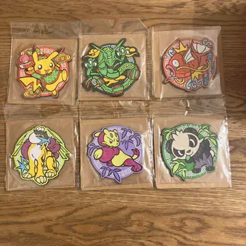 피카츄 반점 코스터 6종 세트