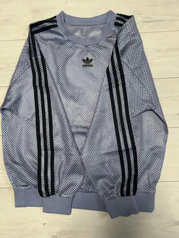 adidas 오리지널 메쉬 저지 라이트 블루