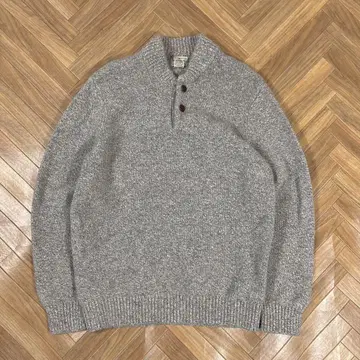 엘엘빈 헨리넥 스웨터 라무 울 니트 llbean XL