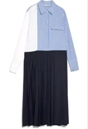 ZARA 스트라이프 셔츠 도킹 원피스