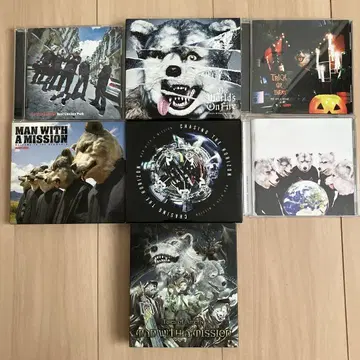 MAN WITH A MISSION 앨범 7장 세트 맨위즈