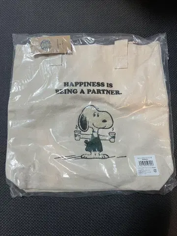 스타벅스 SNOOPY 토트백