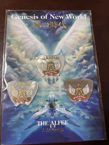THE ALFEE 핀 배지 3개 세트 2023년 봄