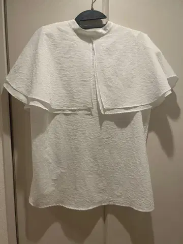 [ SALE! ] 케이프 옷깃 블라우스