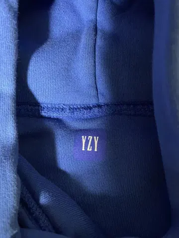 YZY GAP 퍼펙트 후디 파랑