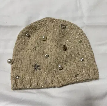 메종 룰루 피노 니트 모자 비니