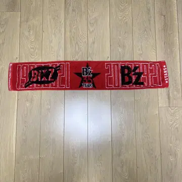 B'z 35주년 기념 타월 빨간색