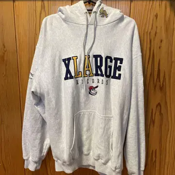 XLARGE 그레이 후드티 M 사이즈