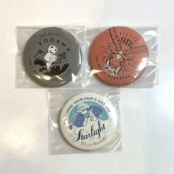 [ 새상품 ] 지브리 캔뱃지 3세트
