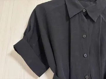 ZARA 벨트 포함 사파리 셔츠 원피스