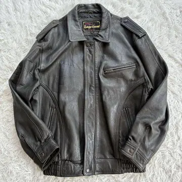 가죽 자켓 싱글 라이더 Tokyo Casual 빈티지 M
