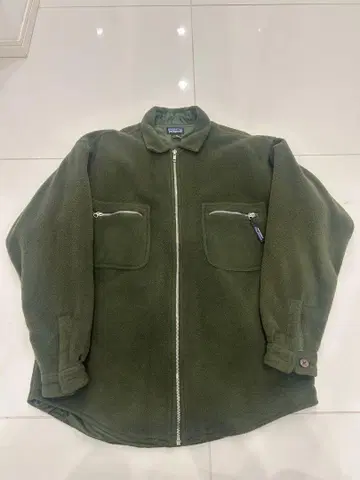 patagonia 신틸라 오버 셔츠 플리스 자켓 M 모스그린