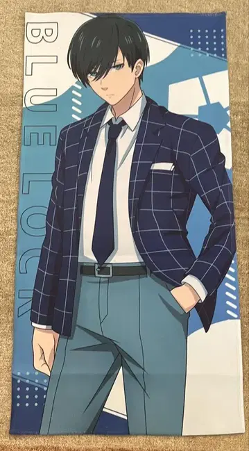 블루 록 신규 일러스트 비주얼 크로스 포스터 이토시 린