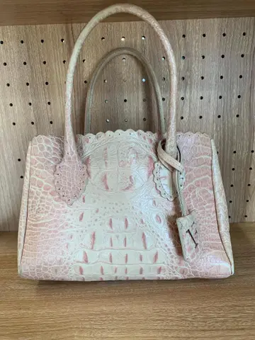 FURLA 훌라 악어 엠보싱 핸드백