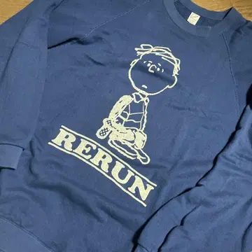 피넛 구제 의류 맨투맨 sportswear제 네이비 XL