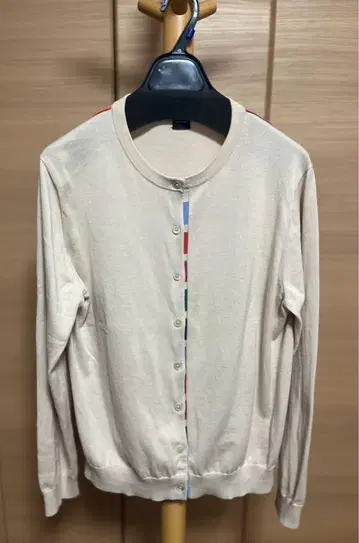 XXL 사이즈 Paul Smith 면 100% 가디건