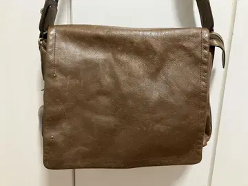 발리 BALLY 다크 브라운 메신저 백 사선 메기 남성용