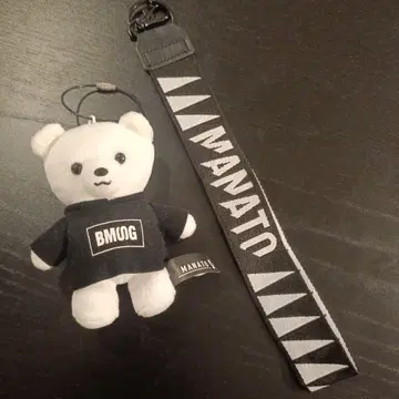 BMSG 티셔츠 봉제인형 MANATO & 핸드스트랩 MANATO