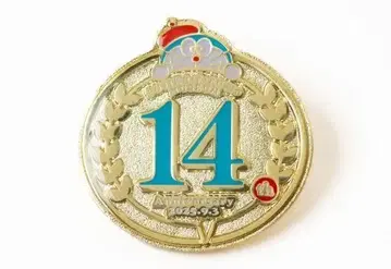 도라에몽 핀 배지 뮤지엄 한정판 14주년 기념 후지코 F 후지오