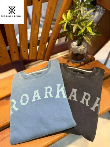 미사용 새상품 ROARK 로아크 맨투맨 크루넥 로고
