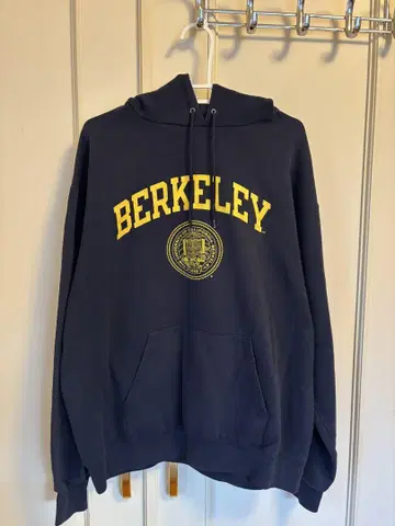 Champion BERKELEY 플리스 후드티 네이비