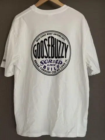 GOOSEBUZZY 그래픽 T셔츠 화이트