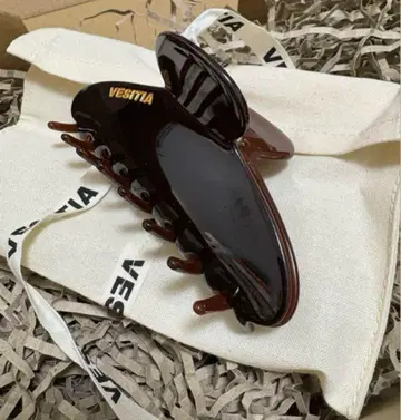VESITIA 에스프레소 헤어 클립 헤어 머리핀