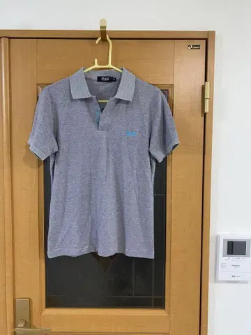 피케 셔츠 남성용 그레이