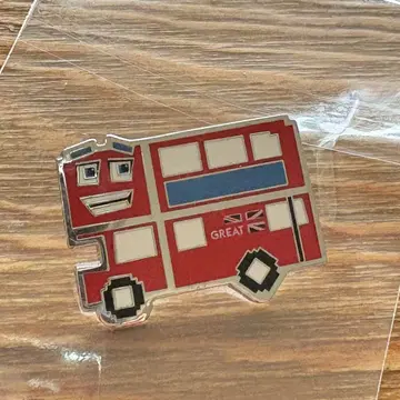 간사이 만국박람회 영국관 런던버스 핀배지 핀즈 피크 영국 UK