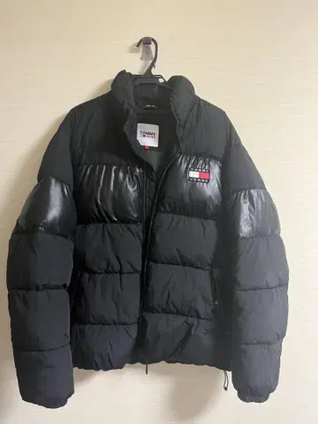 TOMMY JEANS 다운 자켓 L 블랙