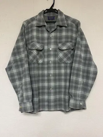 레어 60년대경 펜들턴 보드 셔츠 섀도우 체크