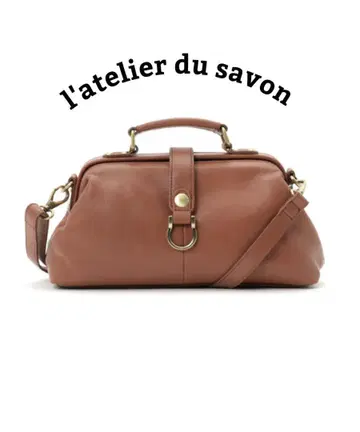 l'atelier du savon 가죽 미니 닥터백 숄더