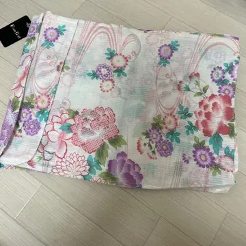 꽃무늬 유카타 면 100%