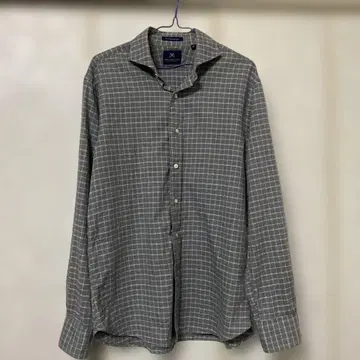 NEW ENGLAND MADEIN USA 셔츠 그레이 체크