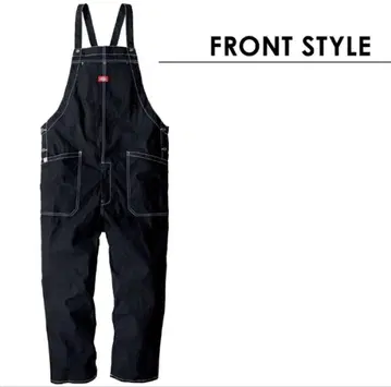 Dickies 블랙 오버롤 3L