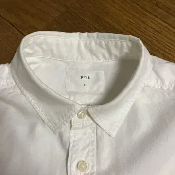 prit 화이트 긴팔 셔츠 새상품급