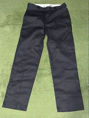 Dickies 874 블랙 스트레이트 팬츠 워크 팬츠