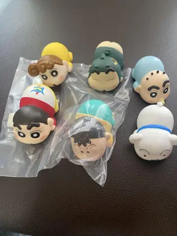 짱구는 못말려 피규어 6체 세트